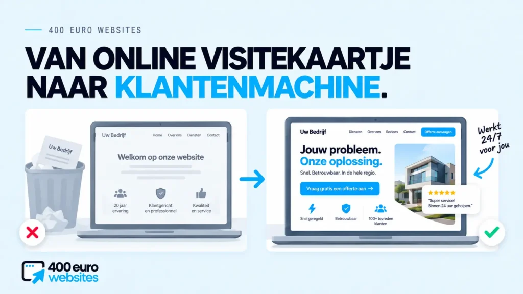 Website klanten krijgen
